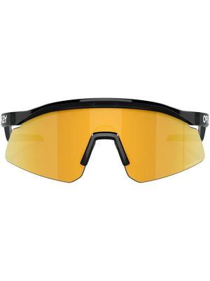 mirrored aviator-frame sunglasses