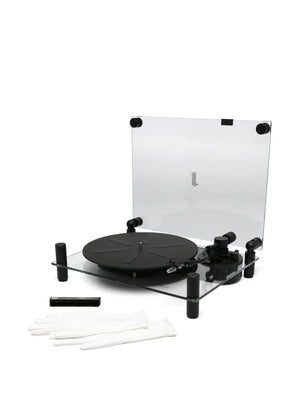 Transparent Turntable record player