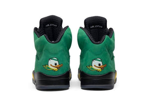 Air Jordan 5 Oregon Green Apple