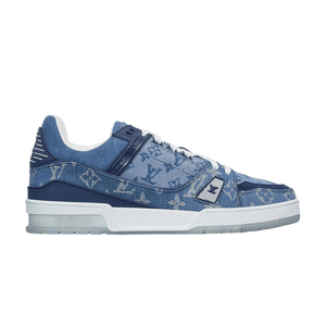 Lv Trainer Blue Monogram