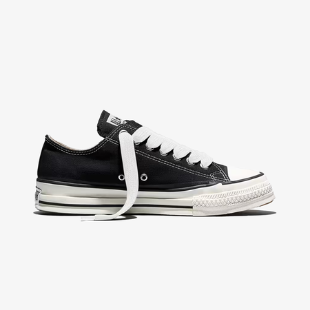CONVERSE CHUCK TAYLOR ALL STAR THROWBACK { BLACK/VINTAGE WHITE/RED