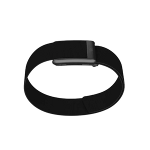 Whoop 5.0 Coreknit Jet Black Bicep Band (12 Month Peak Subscription Included)