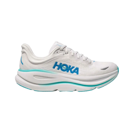 Hoka Bondi 9 White And Blue