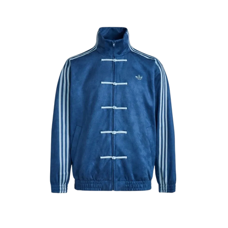 Adidas Originals CTT Chinese Track Top Casual Jacket Light Grey Blue