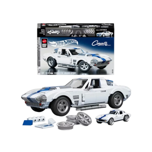 Mattel Brick Shop Hot Wheels Corvette Grand Sport Building Set