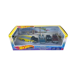 Hot Wheels Premium Horizon Hauler 1978 Dodge Custom '62 Pickup Set