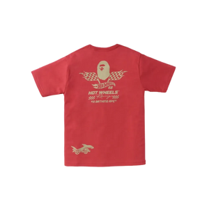 BAPE x Hot Wheels Car Exclusive T-Shirt Red