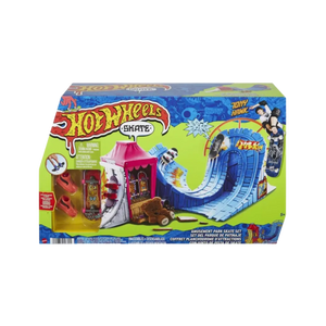 Hot Wheels x Tony Hawk Amusement Park Skate Set With Fingerboard & Pair Of Skate Shoes Set