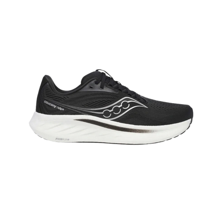 Saucony Ride 18 Black White