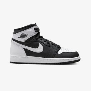 Jordan AIR JORDAN 1 HIGH OG (GS) { BLACK/WHITE-WHITE
