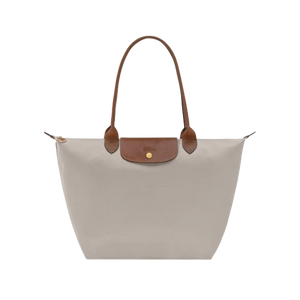 Longchamp Le Pliage Original M Tote bag Pebble - Recycled canvas