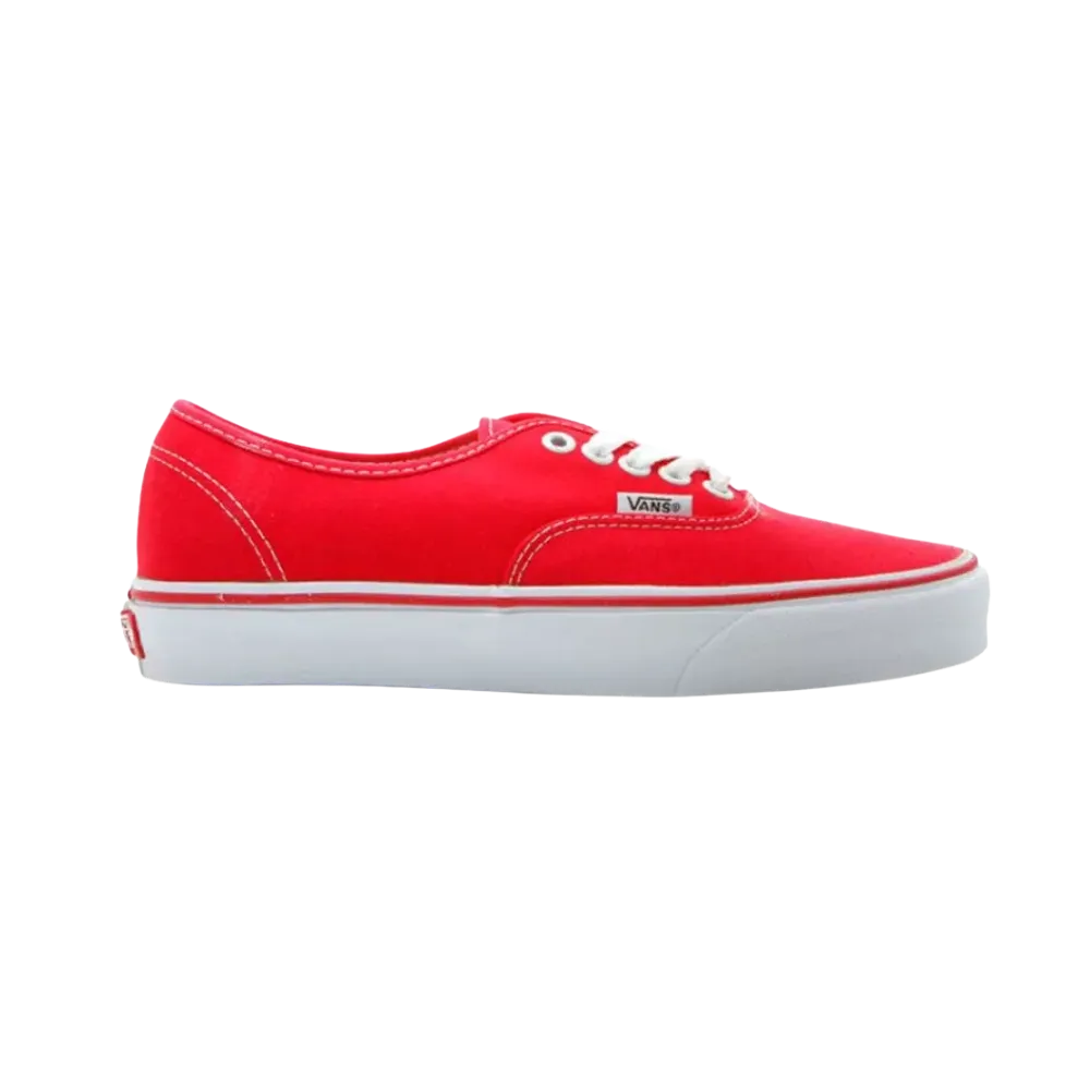 Vans Authentic Shoe Red
