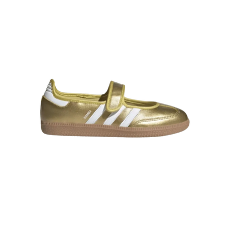 Adidas Samba Jane Shoes Gold Metallic
