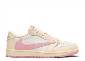 Jordan 1 Retro Low OG SP Travis Scott Shy Pink