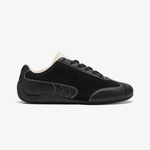 PUMA SPEEDCAT ICON { PUMA BLACK-FROSTED IVORY