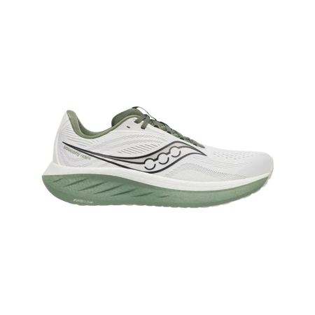 Saucony Ride 18 White Olivine