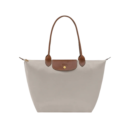 Longchamp Le Pliage Original L Tote bag Pebble - Recycled canvas