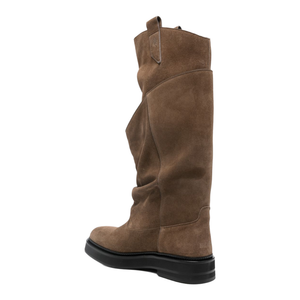 Robin Passeggiata brown combat boot