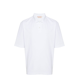 White Organic Cotton Polo