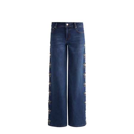 Amazing Embellished Jean In Dark Rinse
