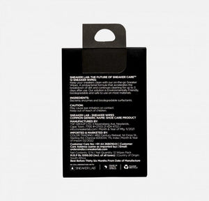 Sneaker Lab SUPERKICKS SNEAKER WIPES- 12 PACK BOX