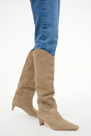 WESTERN WALLY BOOT DUNE SUEDE