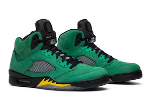 Air Jordan 5 Oregon Green Apple