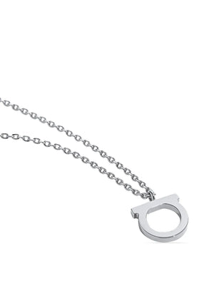 Gancini cable-link necklace