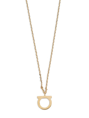 large Gancini pendant necklace