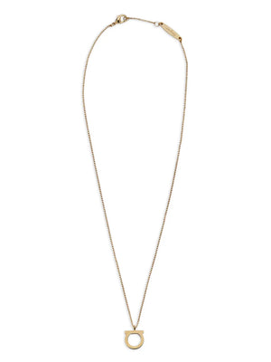large Gancini pendant necklace