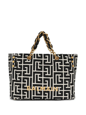 logo-plaque tote bag