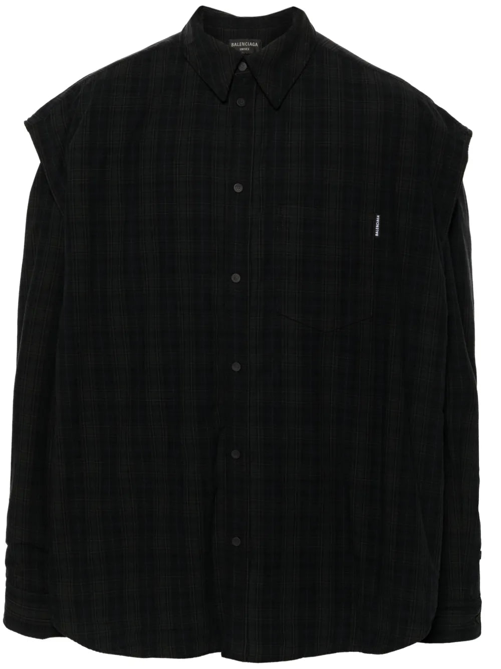 Shirt with removable sleeves