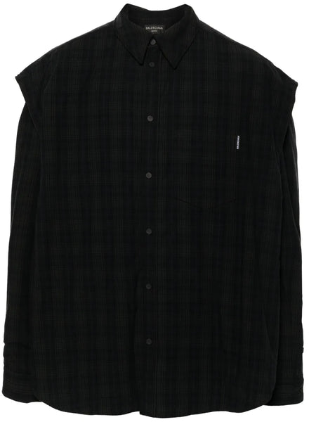 Shirt with removable sleeves