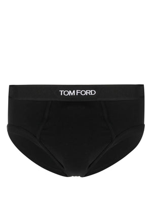 logo-waist cotton briefs (pack of two)