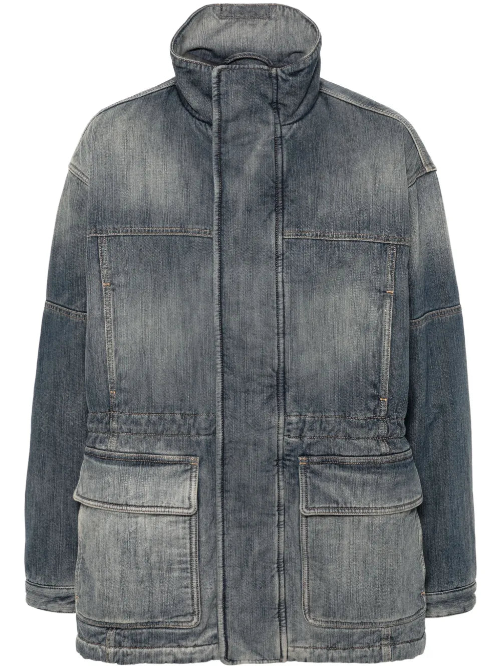distressed jacket