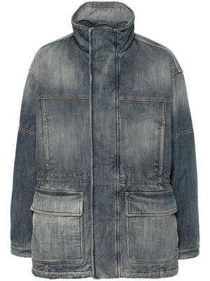 distressed jacket