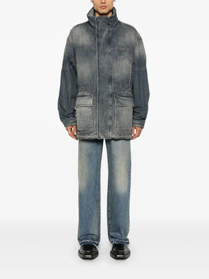 distressed jacket