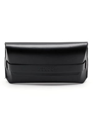 logo-engraved rectangle-frame sunglasses