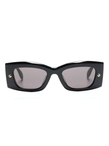 Spike Studs rectangle-frame sunglasses