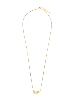 Vera bow-pendant necklace