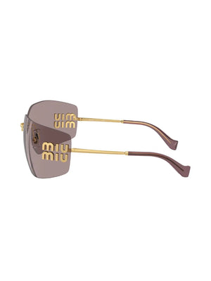 Runway frameless sunglasses