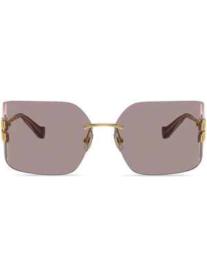 Runway frameless sunglasses