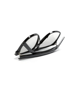 oversized pilot-frame sunglasses