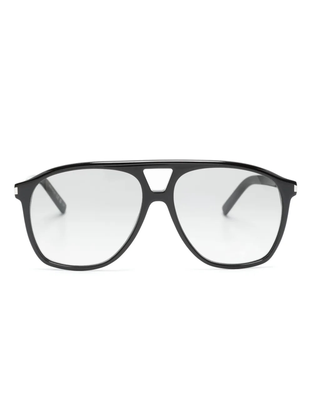 oversized pilot-frame sunglasses