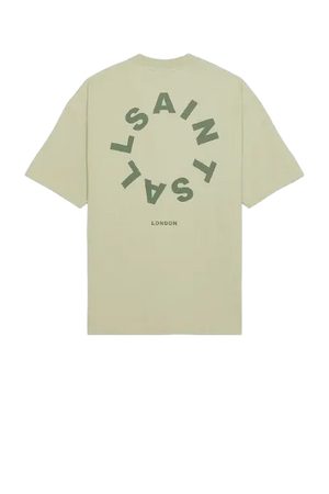 ALL SAINTS TIERRA SS CREW HERB GREEN