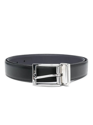 logo-engraved buckle belt