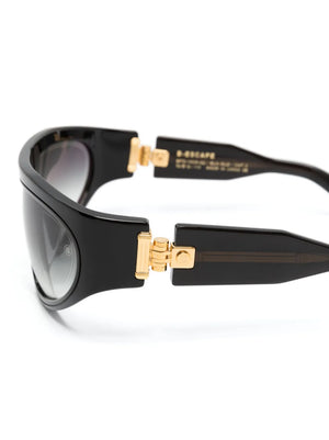 oversize-frame acetate sunglasses