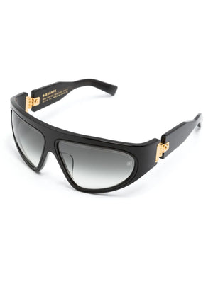 oversize-frame acetate sunglasses