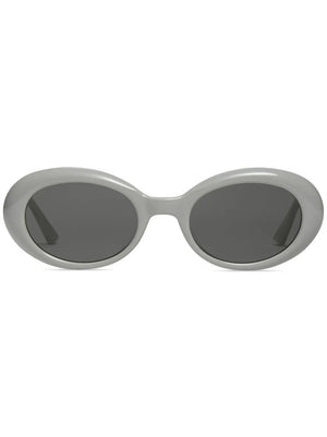 La Mode G6 logo-plaque sunglasses