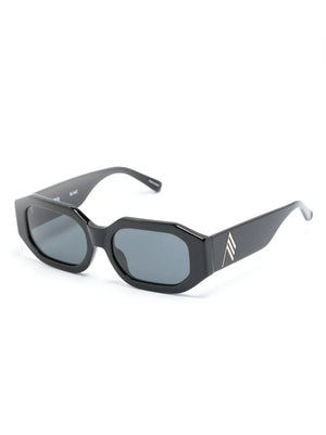 x The Attico Blake rectangle-frame sunglasses